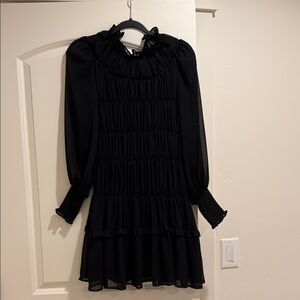 Vero Moda Black Long Sleeve Dress